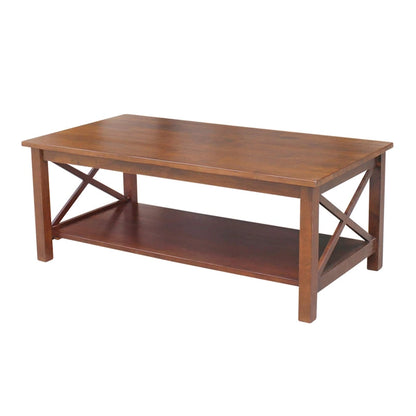 Table basse Hampton en bois massif
