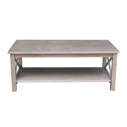Table basse Hampton en bois massif