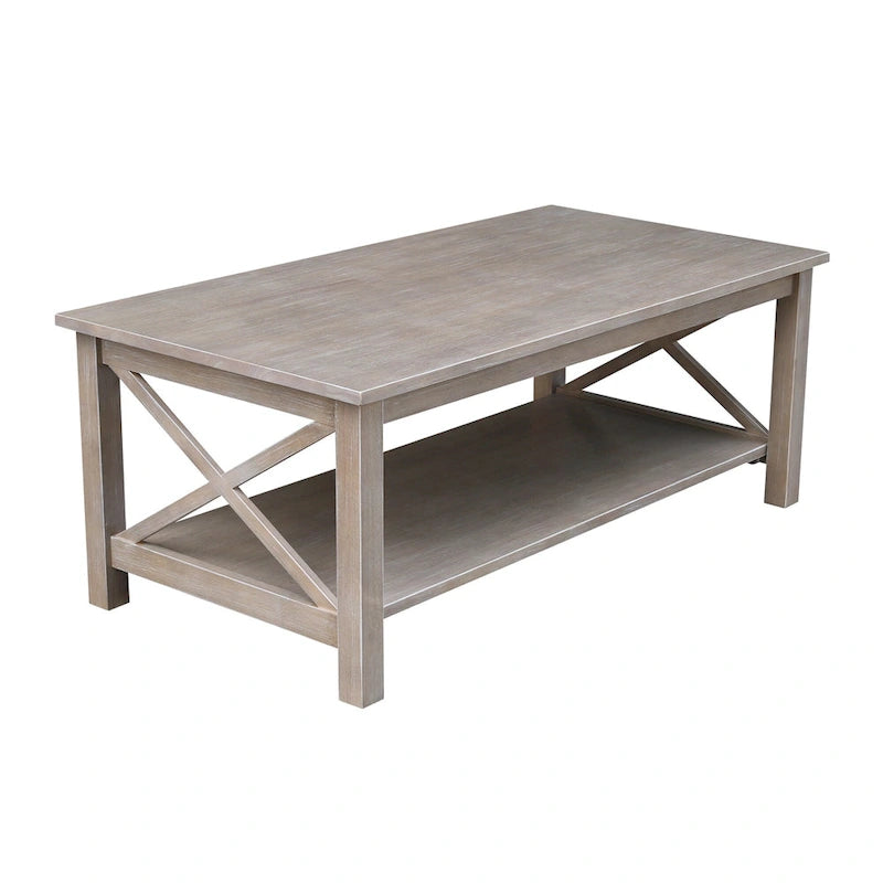 Table basse Hampton en bois massif