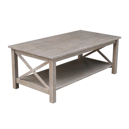 Table basse Hampton en bois massif