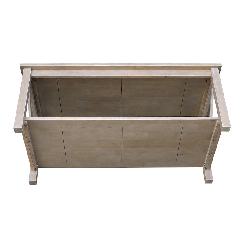 Table basse Hampton en bois massif