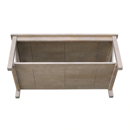 Table basse Hampton en bois massif