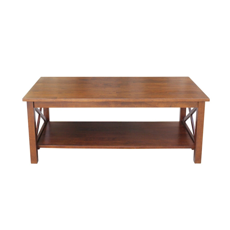 Table basse Hampton en bois massif
