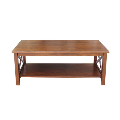 Table basse Hampton en bois massif