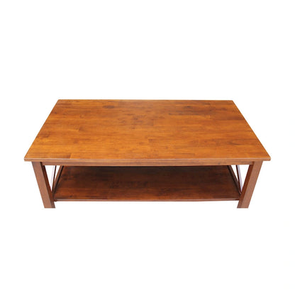 Table basse Hampton en bois massif