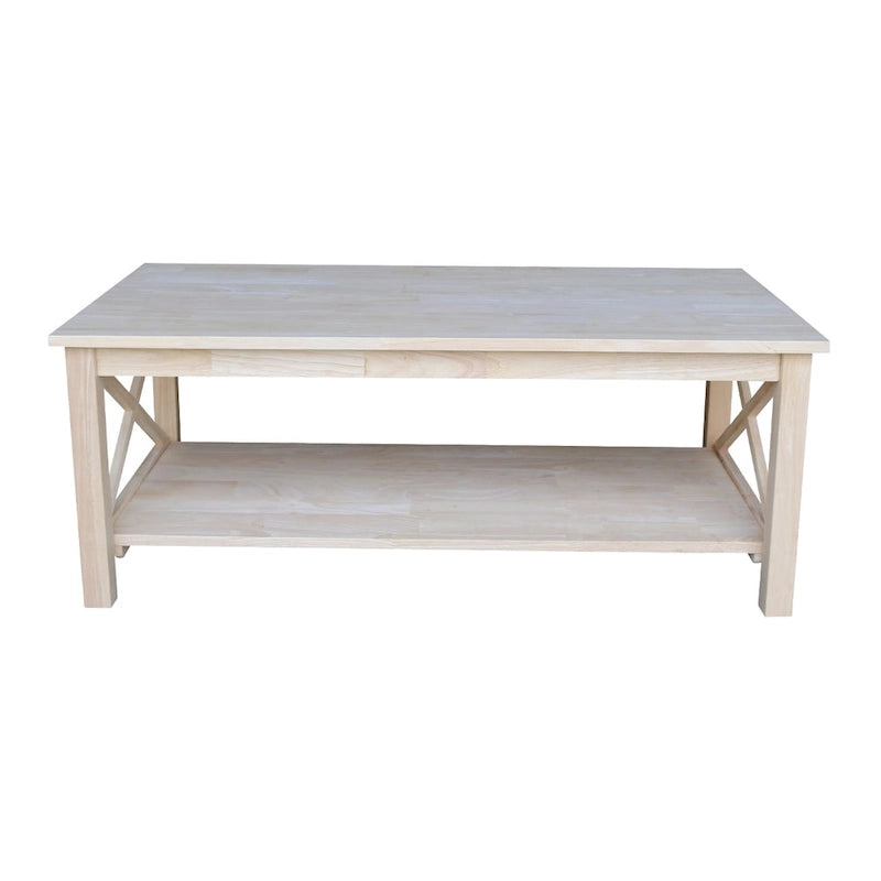 Table basse Hampton en bois massif