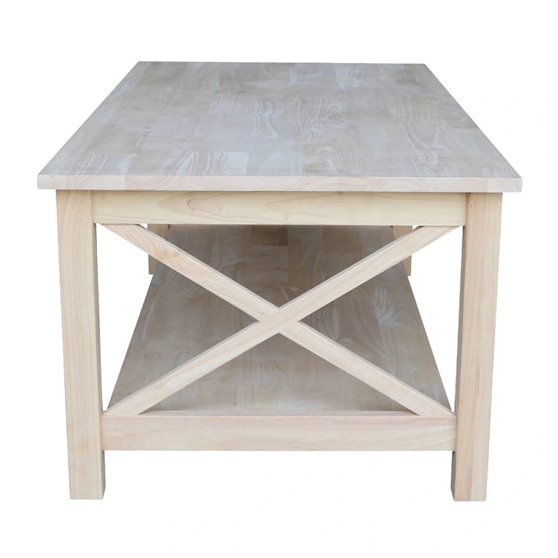Table basse Hampton en bois massif