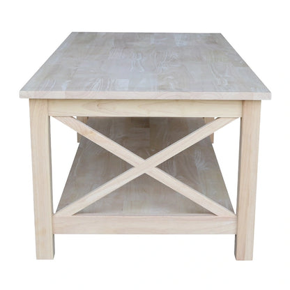 Table basse Hampton en bois massif