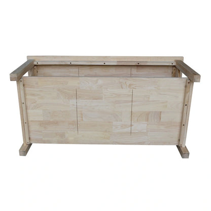 Table basse Hampton en bois massif