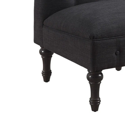 Fauteuil sans accoudoirs Rosevera LaGuardia Chesterfield