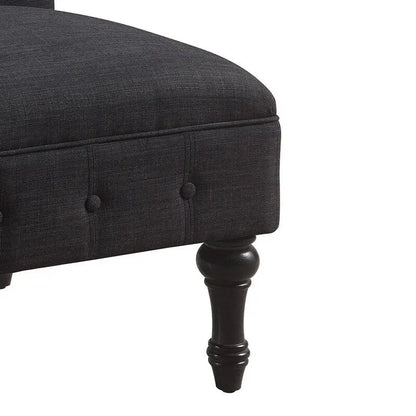 Fauteuil sans accoudoirs Rosevera LaGuardia Chesterfield
