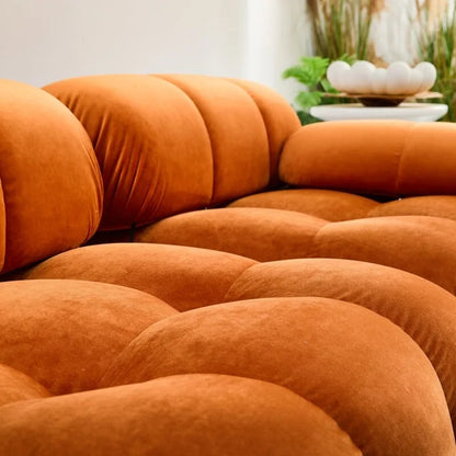 Canapé d'angle rembourré 4 pièces Daimion