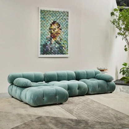 Canapé d'angle rembourré 4 pièces Daimion