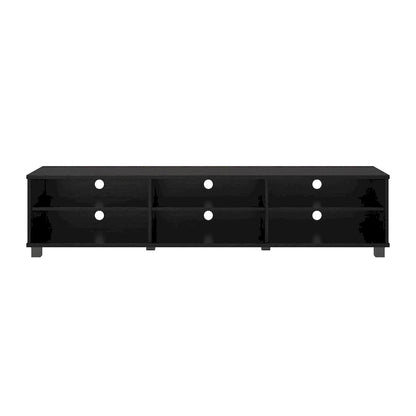 Meuble TV moderne et discret de style Hollywood, pour téléviseurs jusqu'à 85 pouces.