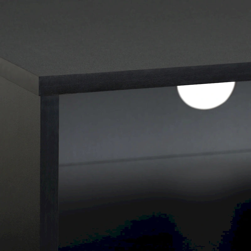 Meuble TV moderne et discret de style Hollywood, pour téléviseurs jusqu'à 85 pouces.