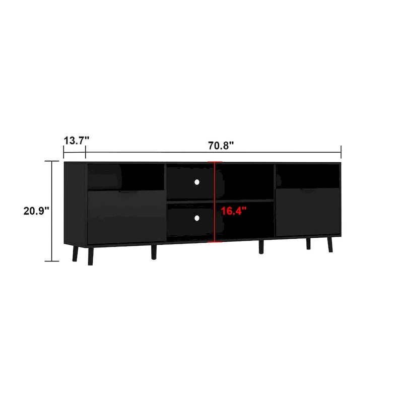Cheminée électrique d'ambiance et meuble TV durable à faible consommation d'énergie