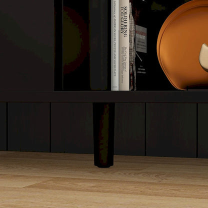 Cheminée électrique d'ambiance et meuble TV durable à faible consommation d'énergie