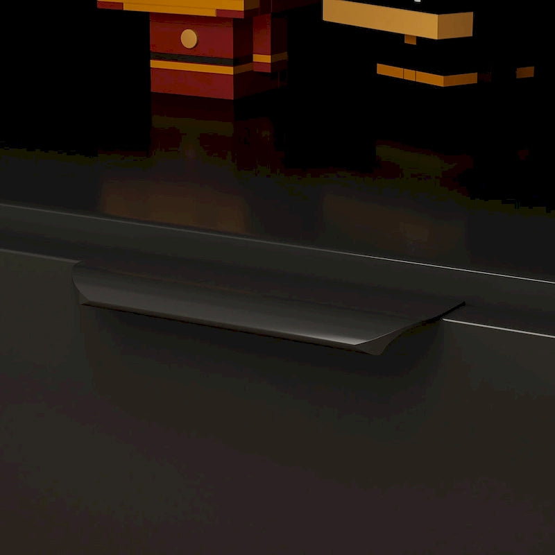 Cheminée électrique d'ambiance et meuble TV durable à faible consommation d'énergie