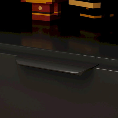 Cheminée électrique d'ambiance et meuble TV durable à faible consommation d'énergie