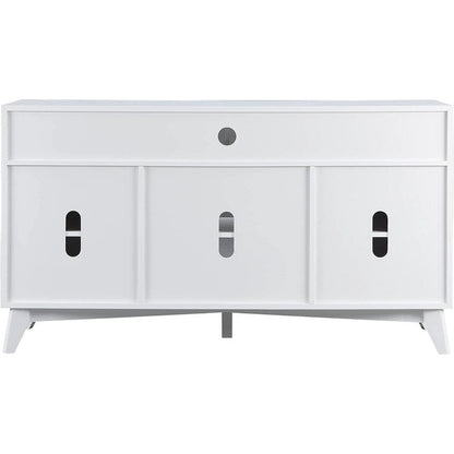 Meuble TV moderne du milieu du siècle, meuble TV haut, console TV