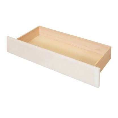 Lit de jour rembourré avec 2 tiroirs de rangement, cadre de lit de jour simple avec accoudoirs de rangement et port USB, cadre de canapé-lit pour chambre à coucher