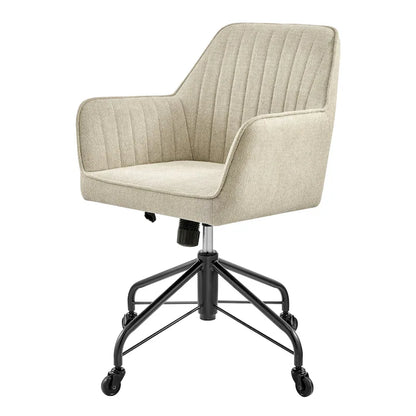 Fauteuil de bureau pivotant en tissu Thompson