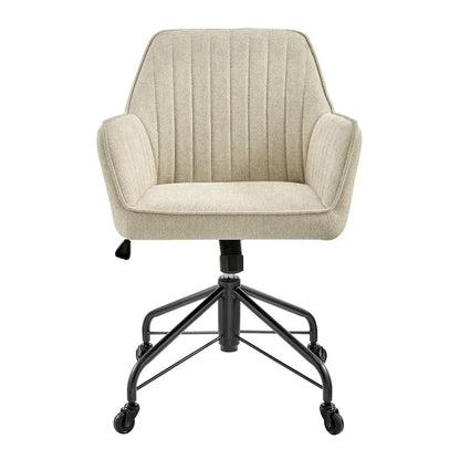Fauteuil de bureau pivotant en tissu Thompson
