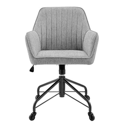 Fauteuil de bureau pivotant en tissu Thompson