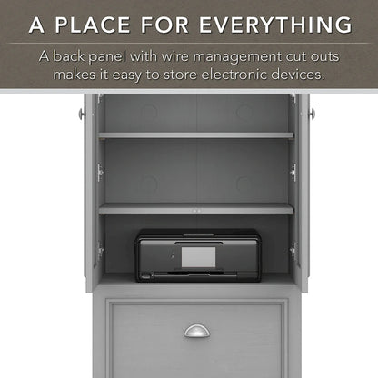 Meuble de rangement avec tiroir de 106 cm (41,7 po) - 60,3 cm (23,74 po) L x 40,8 cm (16,06 po) l x 106 cm (41,69 po) H