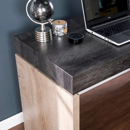 Bureau en bois noir de style transitionnel Hedgefield de SEI Furniture