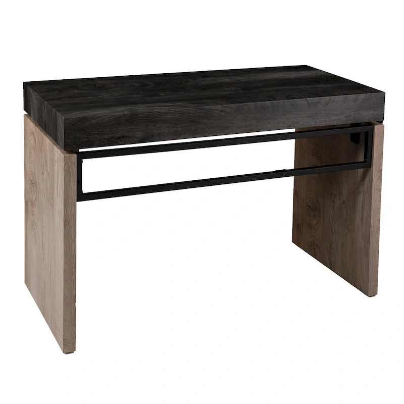 Bureau en bois noir de style transitionnel Hedgefield de SEI Furniture