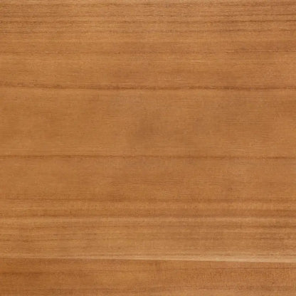 Table d'appoint à 2 tiroirs en bois finition noyer brun, style moderne du milieu du siècle, par Baxton Studio Baden, avec rotin