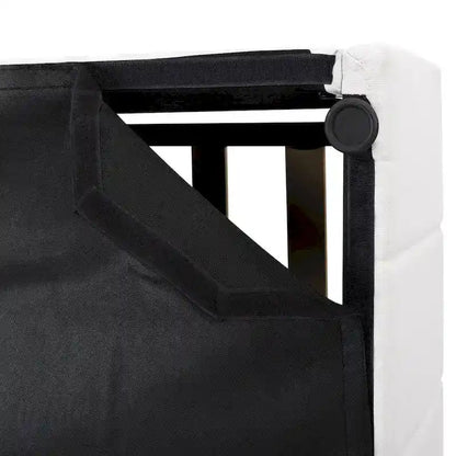 Lit plateforme rembourré Queen size avec système de rangement hydraulique - Beige