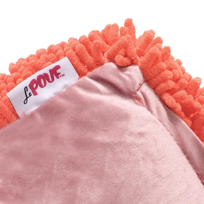 Pouf Moloney moderne en microfibre chenille de Christopher Knight Home