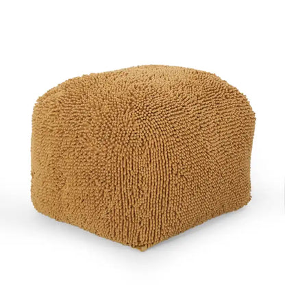 Pouf Moloney moderne en microfibre chenille de Christopher Knight Home