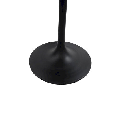 Table de salle à manger ronde Carolina Living Alden Wood Top 40