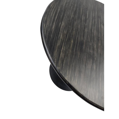 Table de salle à manger ronde Carolina Living Alden Wood Top 40