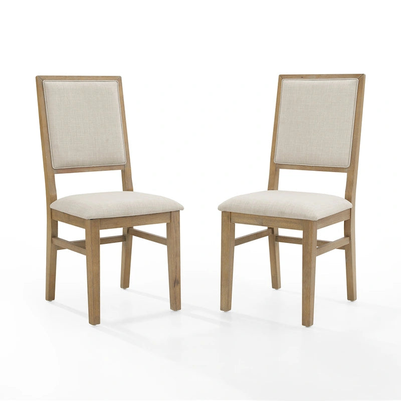 Ensemble de 2 chaises rembourrées Joanna - 46,4 cm (L) x 53,3 cm (P) x 101,3 cm (H)