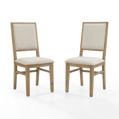 Ensemble de 2 chaises rembourrées Joanna - 46,4 cm (L) x 53,3 cm (P) x 101,3 cm (H)