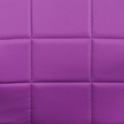 Fauteuil de bureau pivotant de direction à dossier mi-haut en chrome/vinyle