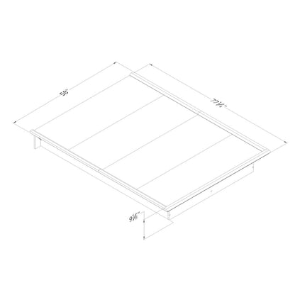 Lit plateforme double South Shore Step One