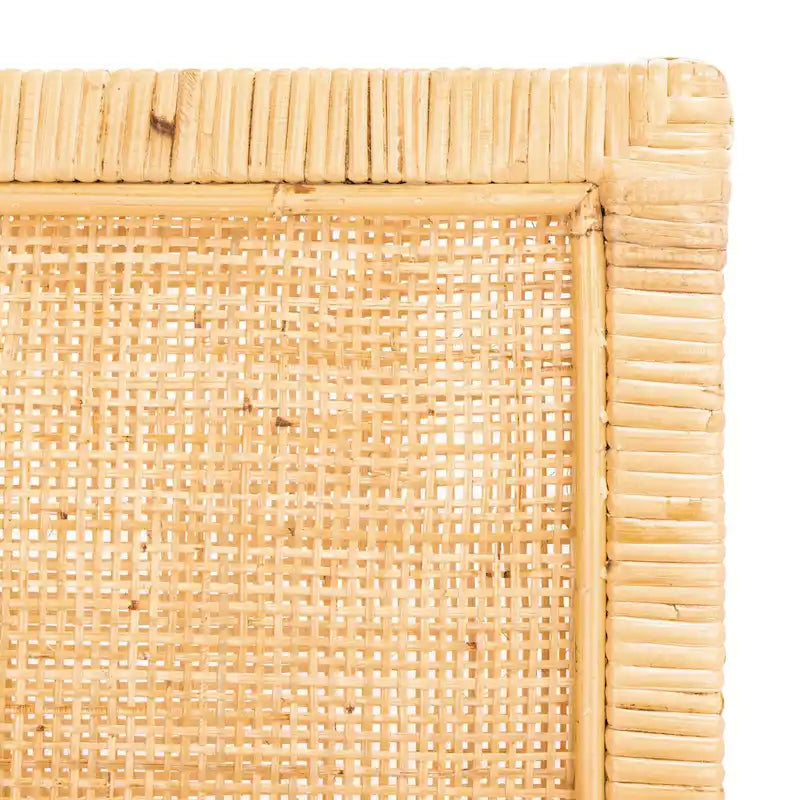 Fauteuil d'appoint SAFAVIEH Almira style côtier avec coussin - 58 cm (L) x 57 cm (l) x 88 cm (H) - 58 cm (L) x 56 cm (P) x 89 cm (H)