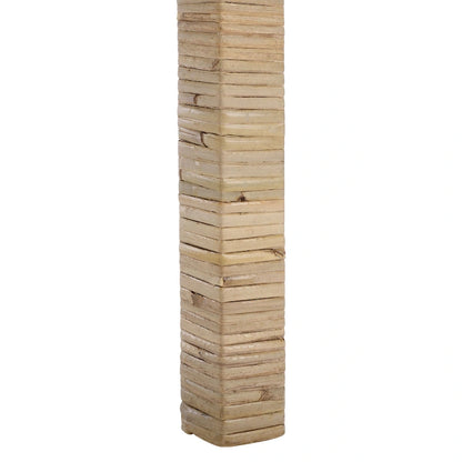 Chaise de salle à manger SAFAVIEH Jessye en rotin avec coussin (lot de 2) - 55 cm (L) x 46 cm (l) x 98 cm (H) - 56 cm (L) x 46 cm (P) x 99 cm (H)