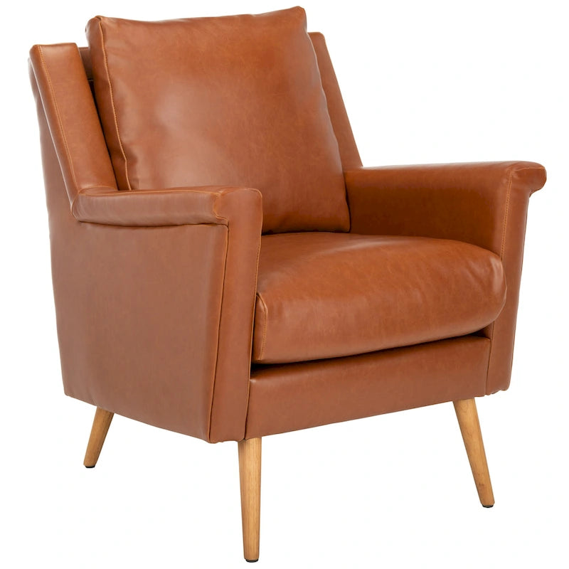 Fauteuil Anner style Mid-Century de SAFAVIEH - 73 x 72 x 86 cm (28,7 x 28,4 x 33,9 cm) - 74 x 71 x 86 cm (29 x 28 x 34 cm)