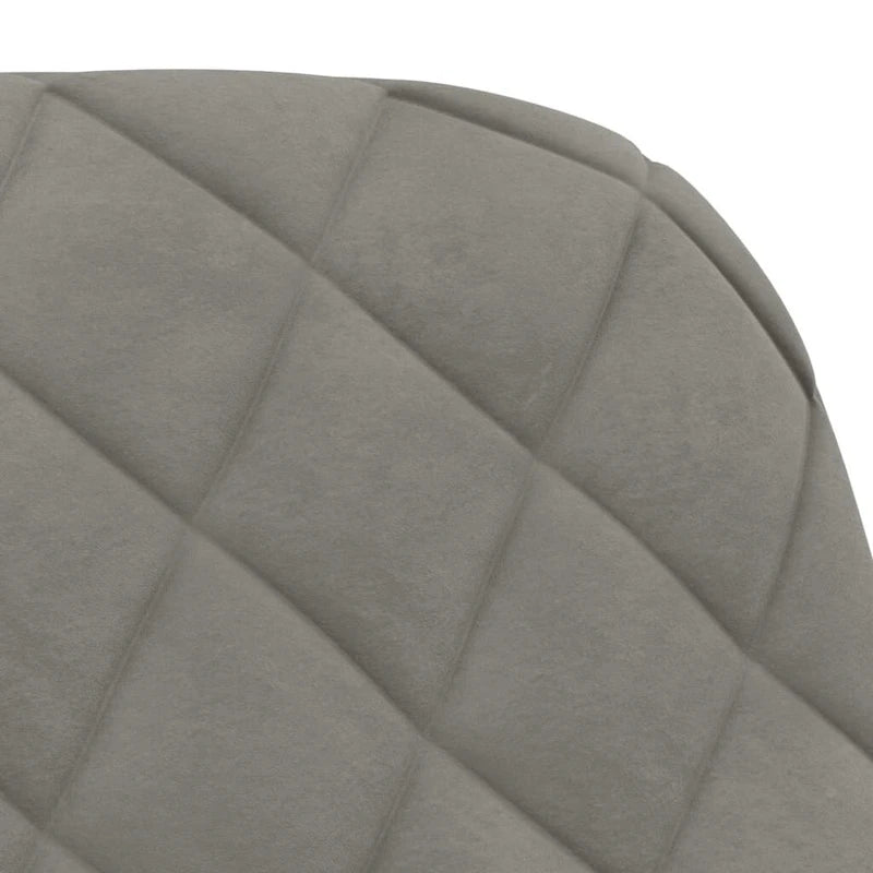 vidaXL Chaises de salle à manger, lot de 2, fauteuils d'appoint rembourrés en velours pour salon - 20,3 x 24 x 30,9