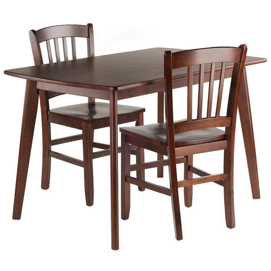 Shaye Dining Table with Slat-back Chairs
