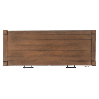 Console SAFAVIEH Phillis à 2 tiroirs - 35,5 cm L x 13 cm l x 29,5 cm H - 36 cm L x 13 cm P x 30 cm H