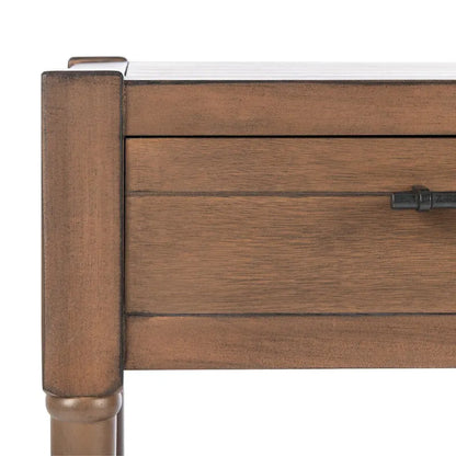 Console SAFAVIEH Phillis à 2 tiroirs - 35,5 cm L x 13 cm l x 29,5 cm H - 36 cm L x 13 cm P x 30 cm H