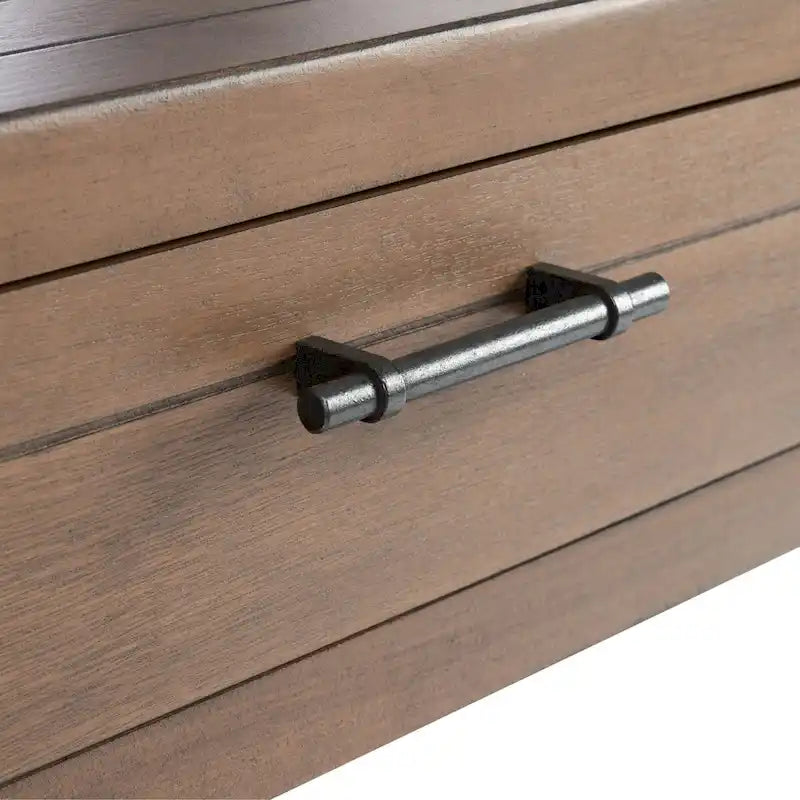 Console SAFAVIEH Phillis à 2 tiroirs - 35,5 cm L x 13 cm l x 29,5 cm H - 36 cm L x 13 cm P x 30 cm H