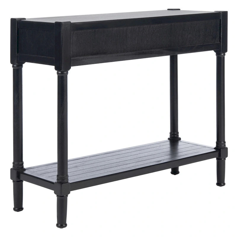 Console SAFAVIEH Phillis à 2 tiroirs - 35,5 cm L x 13 cm l x 29,5 cm H - 36 cm L x 13 cm P x 30 cm H